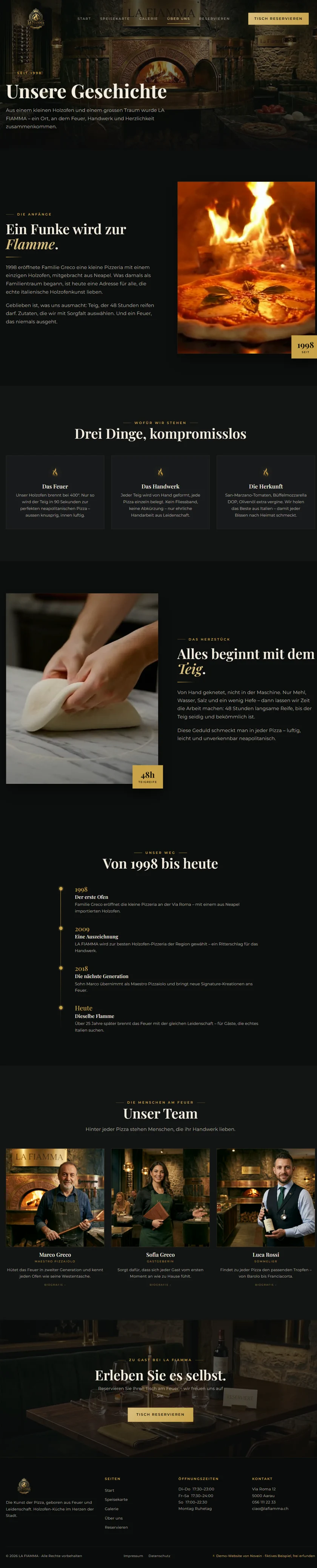 LA FIAMMA Über uns